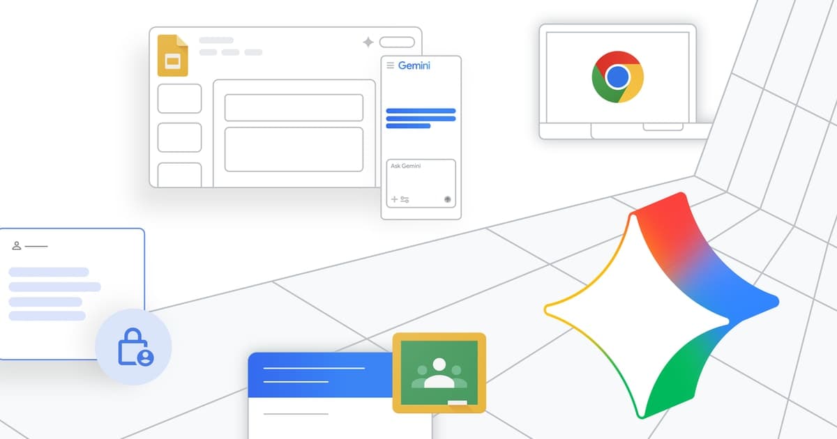 تصویر رسمی Google برای Gemini برای آموزش؛ اتصال زمینه کلاس به ابزارهای معلم