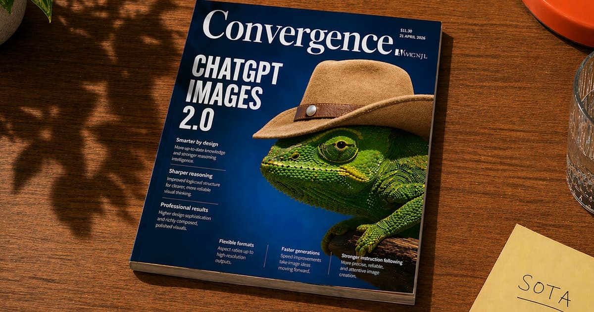 تصویر رسمی OpenAI برای ChatGPT Images 2.0؛ تصویری که متن را هم جدی می‌گیرد