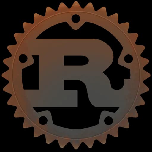 لوگوی زبان Rust