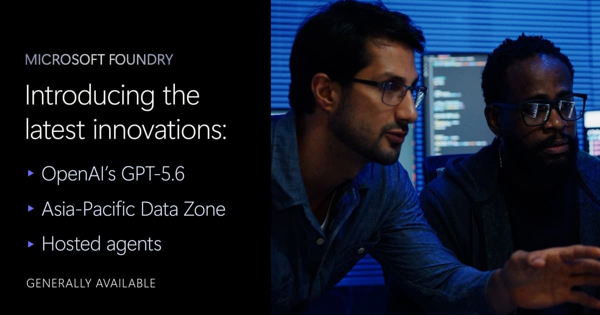 تصویر رسمی Microsoft Azure برای Microsoft Foundry؛ مدل، runtime و مسیر انتشار عامل در یک سکوی سازمانی
