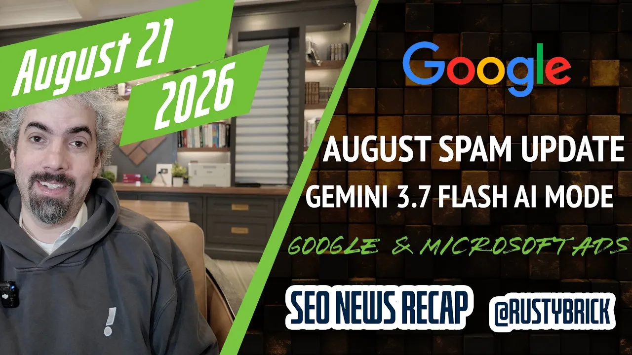 قاب ویدیوی خبری Search Engine Roundtable درباره AI Mode